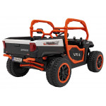 Elektrické autíčko Farmer Truck UTV Racing 4x75w oranžové